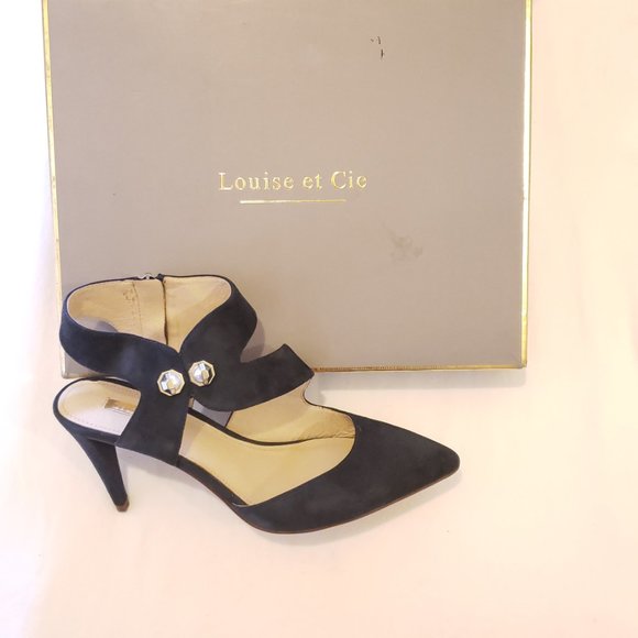 Louise Et Cie Womens Jara Embellished Strappy Dress Heels - Picture 9 of 10